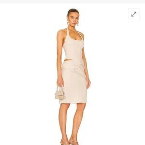 JACQUEMUS La Robe Hielo Midi Dress